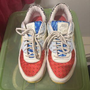 Nike Airmax 90 DM8075-100 Patchwork Sneakers Size 9 Women’s